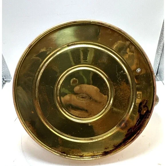 Vintage Old Dutch Design COPPER TEAPOT Kettle w/ Wood & Brass Handle Portugal - Picture 8 of 11